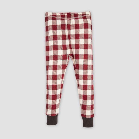 NWT - Burt's Bees Baby Buffalo Check Pajamas - Picture 4 of 4